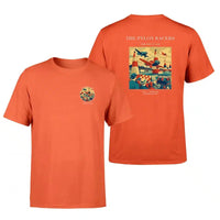 Thumbnail for VINTAGE G4046 - The Pylon Racers - Double-Side T-Shirt design on orange double side t shirt