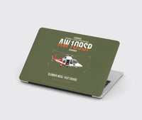Thumbnail for Leonardo AW109SP GrandNew design on green army MacBook case