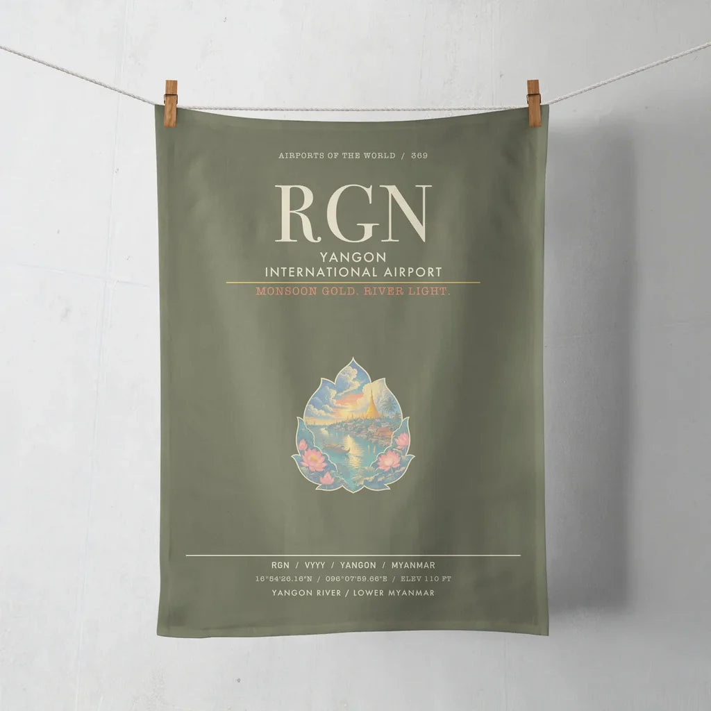 Yangon International Airport RGN - Green Army