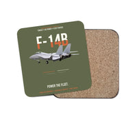 Thumbnail for F-14B Tomcat Power The Fleet design on green army 1 piece coaster
