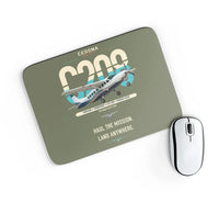 Thumbnail for Cessna 208 Caravan design on green army rectangle mouse pad