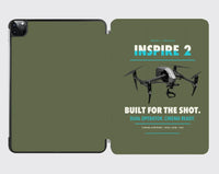 Thumbnail for DJI Inspire 2 design on green army ipad tablet case