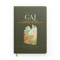 Thumbnail for Yamagata Airport (GAJ) design on green army notebook