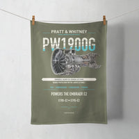 Thumbnail for PW1900G design on green army towel