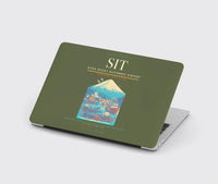 Thumbnail for Sitka Rocky Gutierrez Airport (SIT) design on green army MacBook case