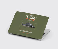 Thumbnail for Sikorsky S-76B design on green army MacBook case