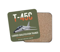 Thumbnail for T-45C Goshawk design on green army 1 piece coaster