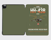 Thumbnail for Kaman HH-43B Huskie design on green army ipad tablet case