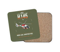 Thumbnail for Airbus H145 D3 design on green army 1 piece coaster