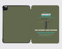 Thumbnail for Ascent AeroSystems Spirit design on green army ipad tablet case