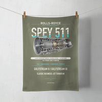 Thumbnail for SPEY 511 design on green army towel