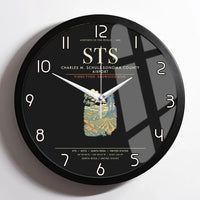 Thumbnail for Charles M. SchulzSonoma County Airport Santa Rosa STS Wall-Clock Framed - Black