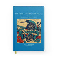 Thumbnail for VINTAGE G4452 - The Mechanic's Lunch Whistle - Designed Notebooks design on turquoise