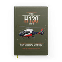 Thumbnail for Airbus H130 design on green army notebook