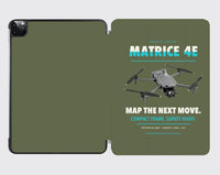 Thumbnail for DJI Matrice 4E design on green army ipad tablet case