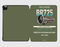 Thumbnail for BR725 design on green army ipad tablet case