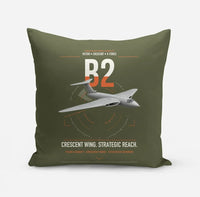 Thumbnail for Handley Page Victor B2 design on green army pillow
