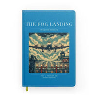 Thumbnail for VINTAGE G4095 - The Fog Landing - Designed Notebooks design on turquoise