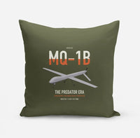 Thumbnail for MQ-1B Predator design on green army pillow