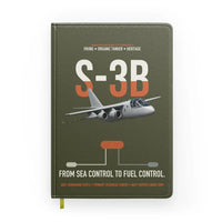 Thumbnail for S-3B Viking design on green army notebook