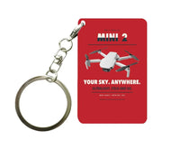 Thumbnail for DJI Mini 2 Key Chain design on red key chain