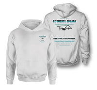 Thumbnail for Fotokite Sigma design on white hoodie