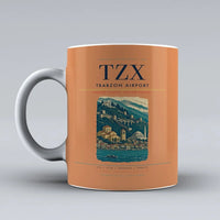 Thumbnail for Airport TZX Mug design on orange trabzon