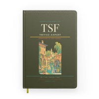 Thumbnail for Treviso Airport (TSF) design on green army notebook