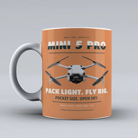 Thumbnail for Mini 5 Pro Mug design on orange dji