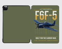 Thumbnail for F6F-5 Hellcat design on green army ipad tablet case