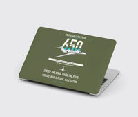 Thumbnail for Cessna Citation 650 - Citation III design on green army MacBook case