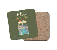 Thumbnail for Recife Guararapes (REC) design on green army 1 piece coaster
