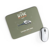 Thumbnail for Airbus H125 design on green army rectangle mouse pad