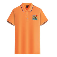 Thumbnail for Customisable Husband & Dad & Pilot Polo Shirt - view 14