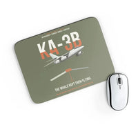 Thumbnail for KA-3B Skywarrior design on green army rectangle mouse pad