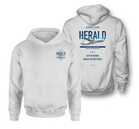 Thumbnail for Handley Page HPR.7 Dart Herald design on white hoodie
