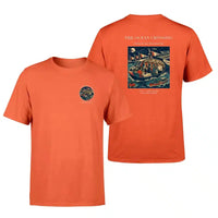 Thumbnail for VINTAGE G4058 - The Ocean Crossing - Double-Side T-Shirt design on orange double side t shirt