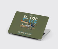 Thumbnail for Boeing P-12E design on green army MacBook case
