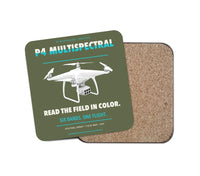 Thumbnail for DJI P4 Multispectral design on green army 1 piece coaster