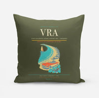 Thumbnail for Juan Gualberto Gómez Airport (VRA) design on green army pillow