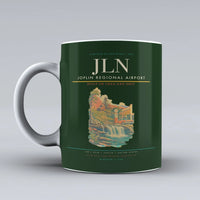 Thumbnail for Joplin Regional Airport (JLN) airport code design on dark green ceramic mug