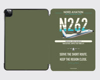 Thumbnail for Nord 262A design on green army ipad tablet case