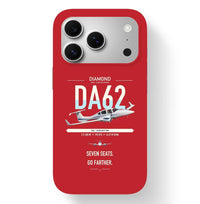 Thumbnail for Diamond DA62 design on red magsafe iphone case, for iPhone 17 Pro