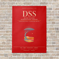 Thumbnail for Blaise Diagne International Airport DSS - Canvas Framed - Red