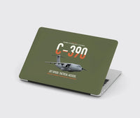 Thumbnail for C-390 Millennium design on green army MacBook case