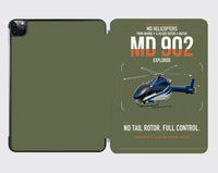Thumbnail for MD Helicopters MD 902 Explorer design on green army ipad tablet case