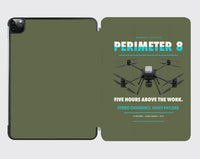 Thumbnail for Skyfront Perimeter 8 design on green army ipad tablet case