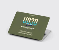 Thumbnail for Airbus U030 Flexrotor design on green army MacBook case