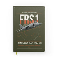Thumbnail for British Aerospace Sea Harrier FRS.1 design on green army notebook