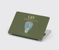 Thumbnail for Leon-Mba International Airport (LBV) design on green army MacBook case